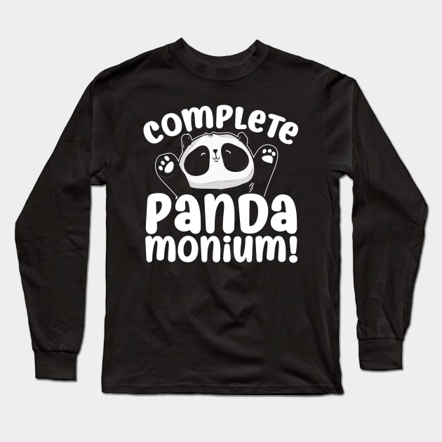 Complete Pandamonium Long Sleeve T-Shirt by Podycust168